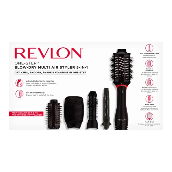 Combo One Step Multistyler 5 en 1 Revlon