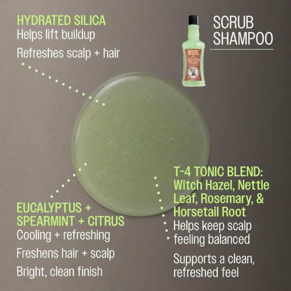 Shampoo Reuzel exfoliante  Scrub 350 ml - Imagen 6