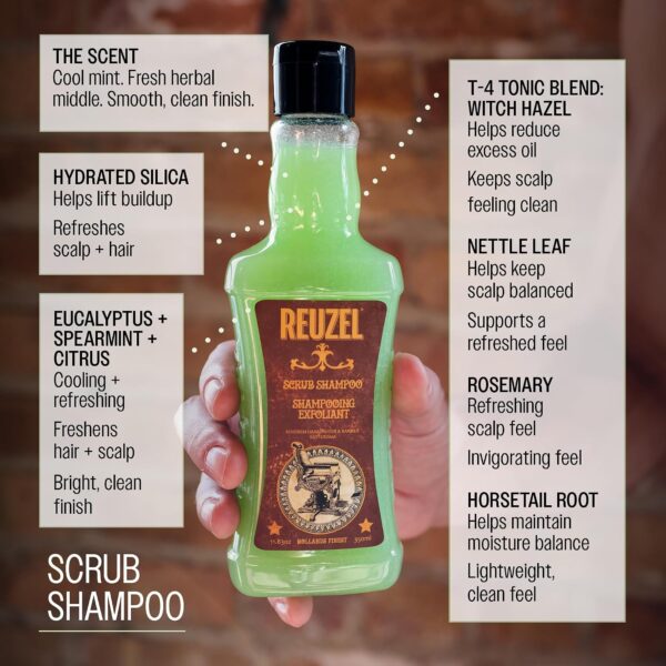 Shampoo Reuzel exfoliante  Scrub 350 ml - Imagen 4