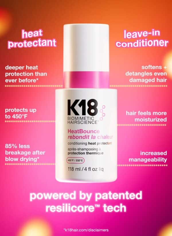Acondicionador K18 Protector térmico HeatBounce 118ML - Imagen 3