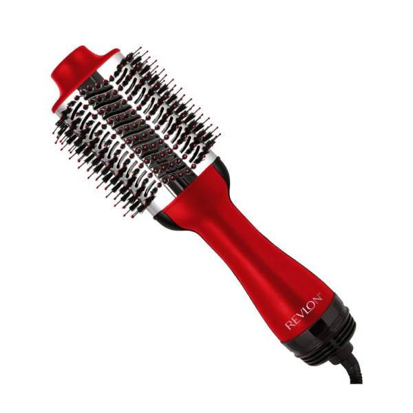 Cepillo Secador  Revlon one step volumizer titanium rojo
