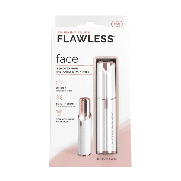 Depiladora Facial Flawless white