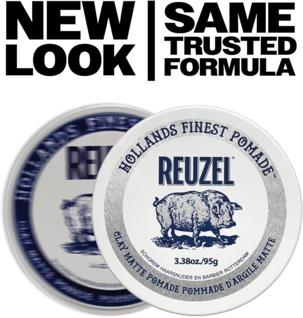 Pomada Reuzel Clay Matte 3.38OZ 95G