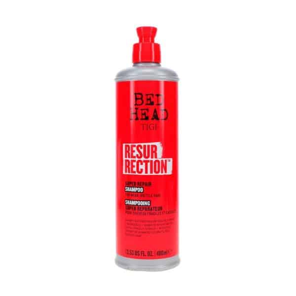 shampoo reparador intensivo tigi bed head resurrection 400ml